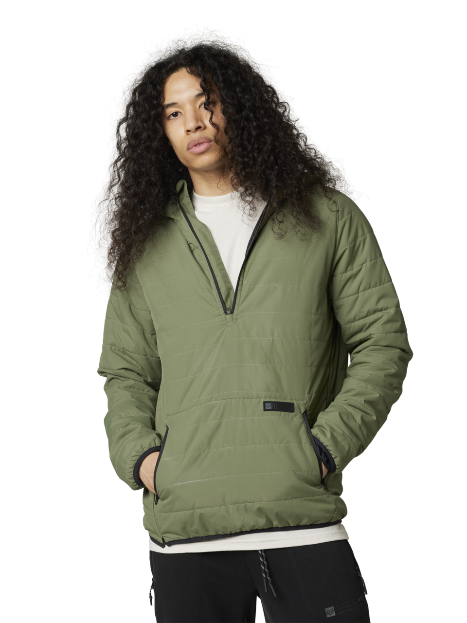 Fox Racing Howell Hooded Puffy Anorak Jacket (Closeout)