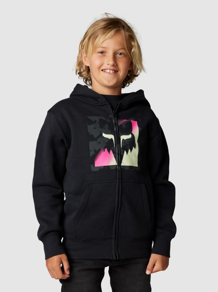 Sweat à capuche zippé en polaire Fox Racing Youth Detonate (liquidation)