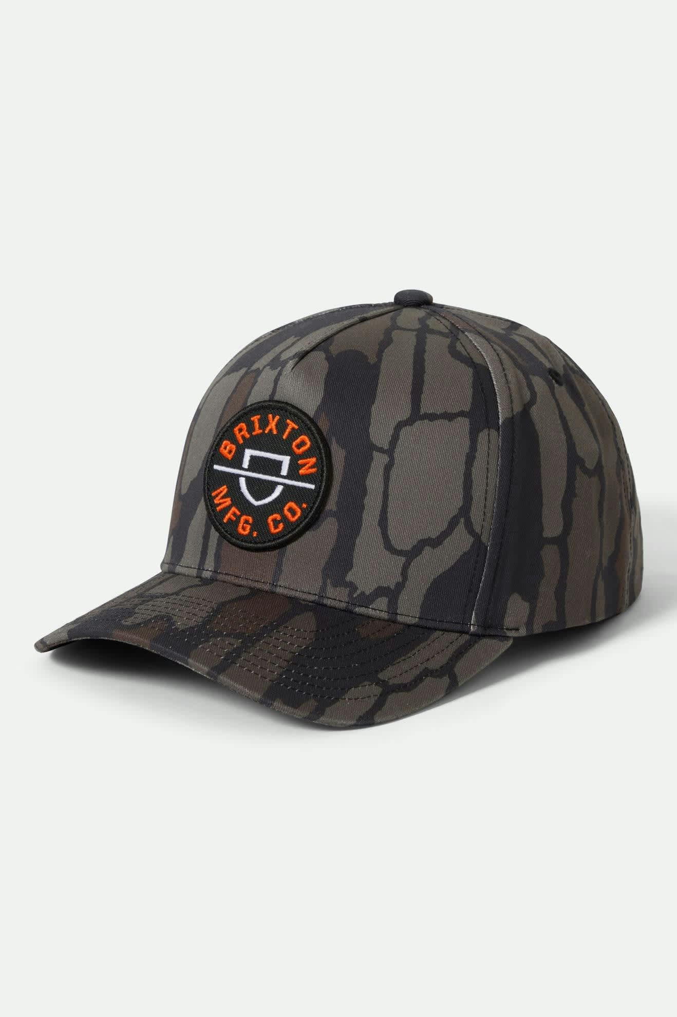 Brixton Crest C MP Snapback Hat