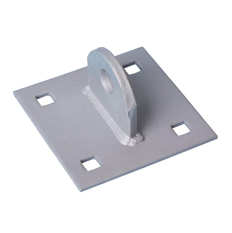 Dock Edge T Connector, Male, 9/16" Square Hole, HD, Gal