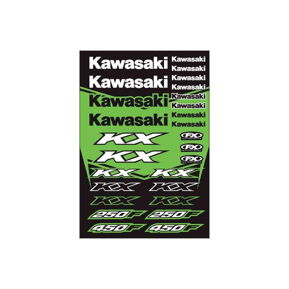 Factory Effex Kawasaki Graphics Kit