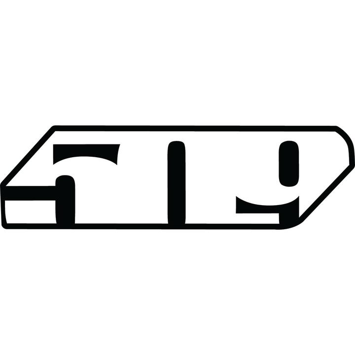 509 Slash Logo Sticker