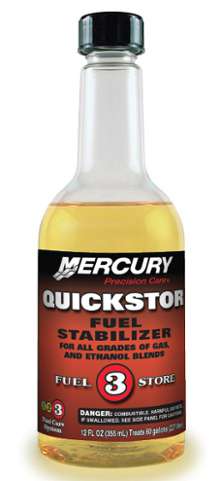 Stabilisateur de carburant Quicksilver Quickstor, 12 oz