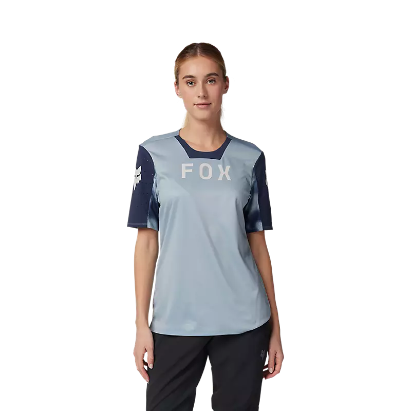 Maillot à manches courtes Fox Racing Defend Taunt pour femme