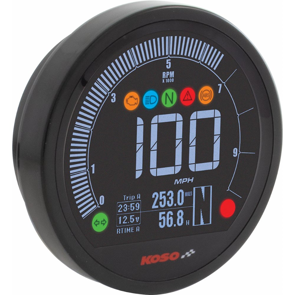 Compteur de vitesse/tachymètre moto Koso DL-04 pour BMW R nineT