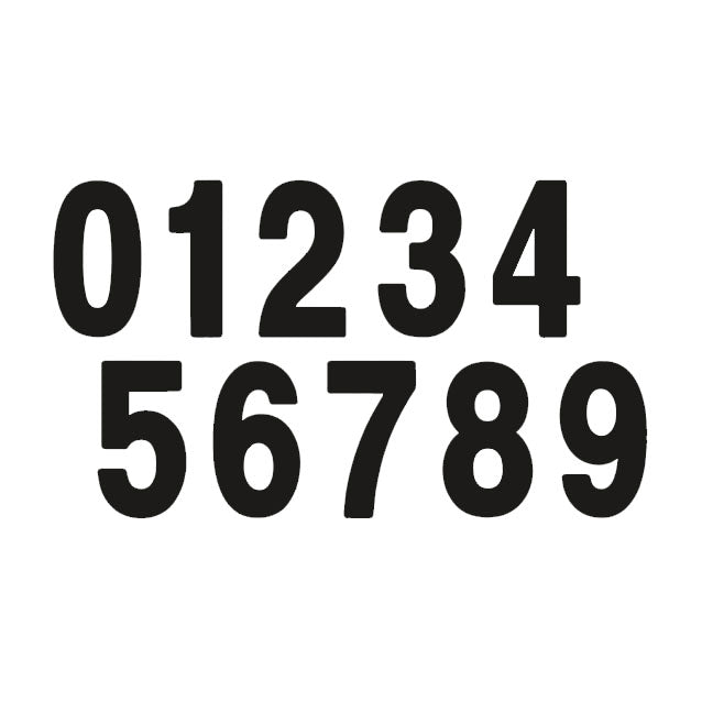 Factory Effex 7" Number Stickers