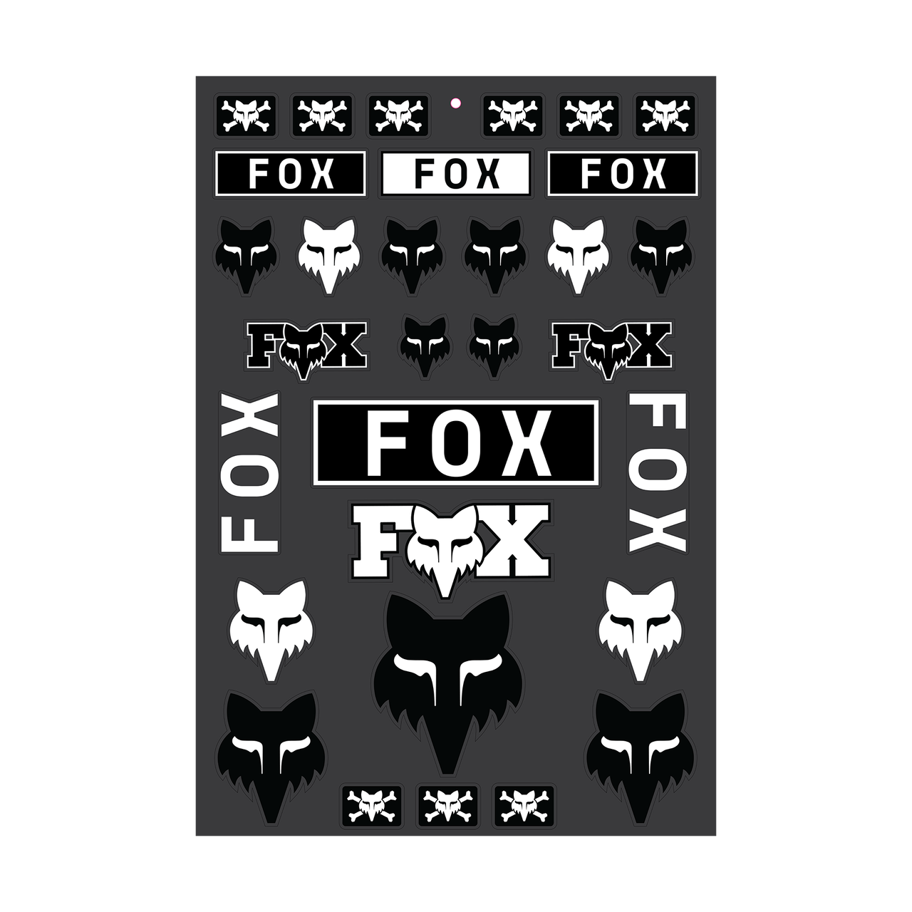 Pack d'autocollants Fox Racing Legacy Track