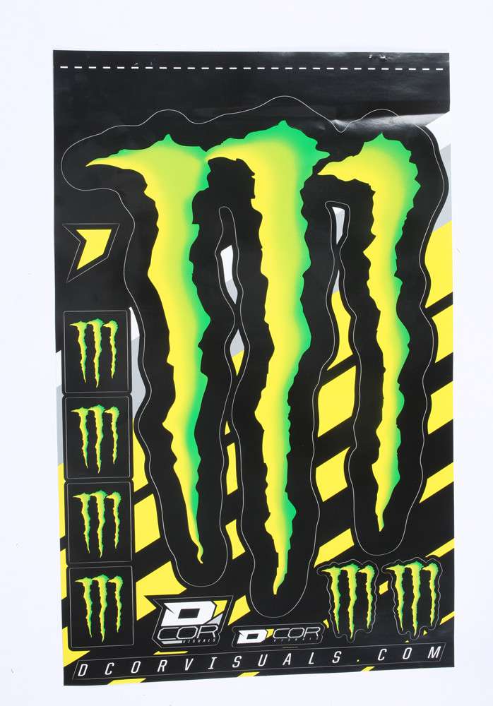 Feuille de décalcomanies Monster Claw de D'COR Visuals