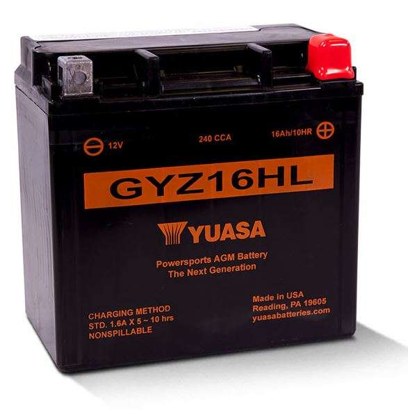 Yuasa GYZ Factory Activated Battery