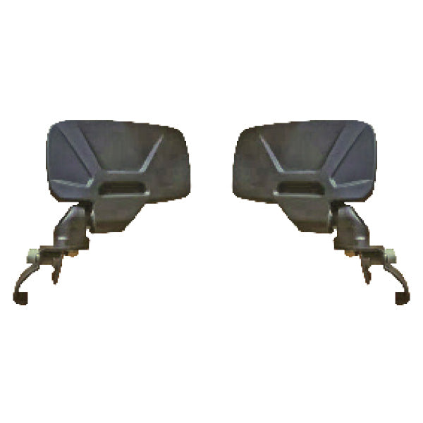 Bronco Universal UTV Side Mirrors with D Brackets