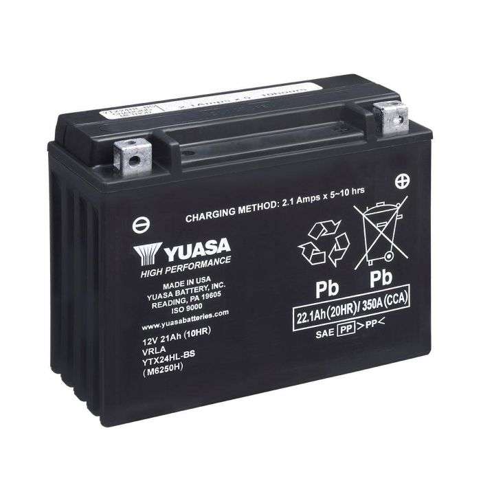 Yuasa Factory Activated High Performance Maintenance Free Battery