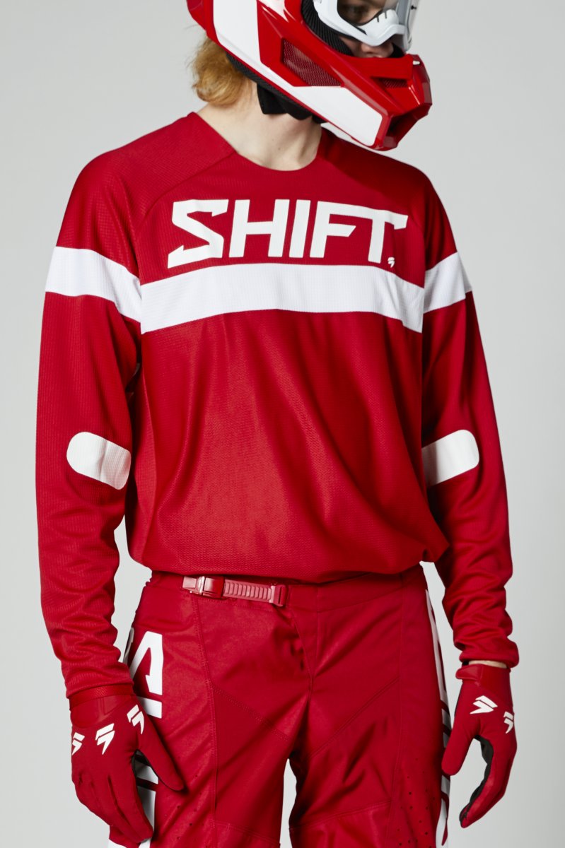 Maillot Shift Racing White Label Haut (Liquidation)