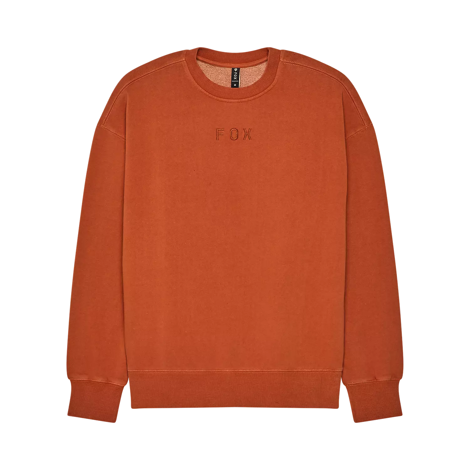 Pull ras du cou surdimensionné avec logo Fox Racing