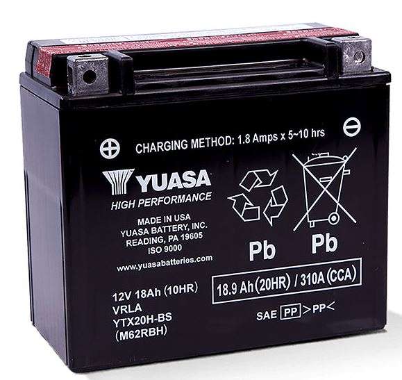 Yuasa High Performance Maintenance Free Battery