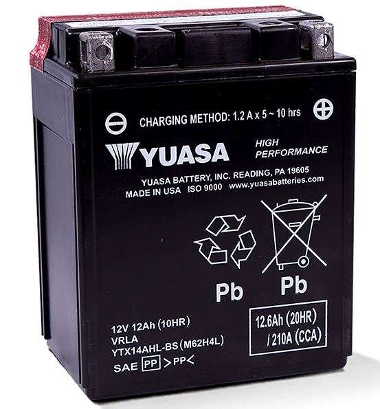 Yuasa High Performance Maintenance Free Battery