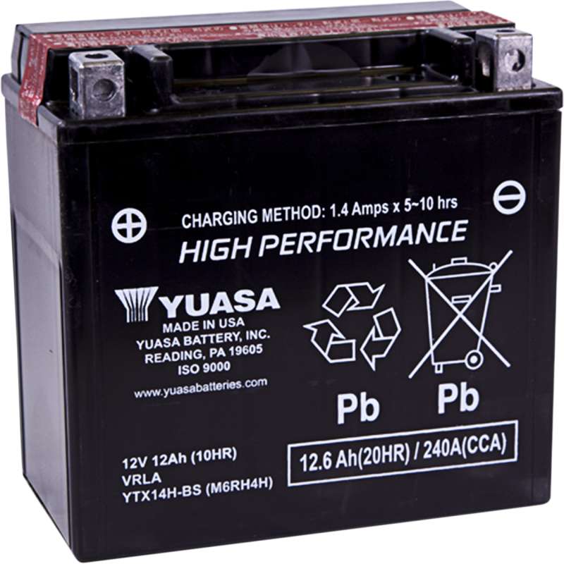 Yuasa High Performance Maintenance Free Battery