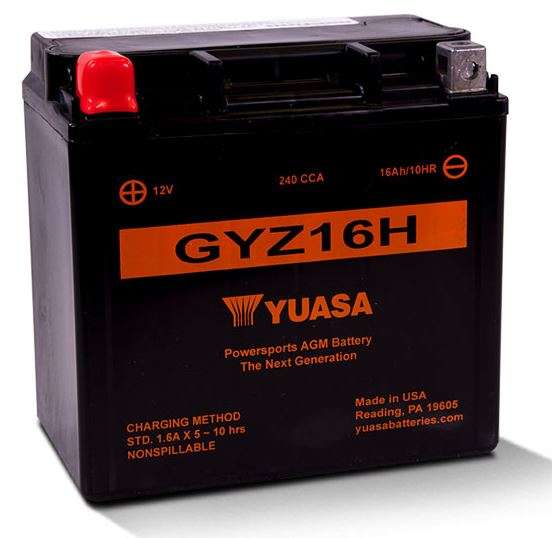 Yuasa GYZ Factory Activated Battery