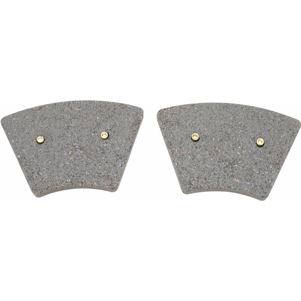 Drag Specialties Organic Motorcycle Brake Pads for Harley Davidson