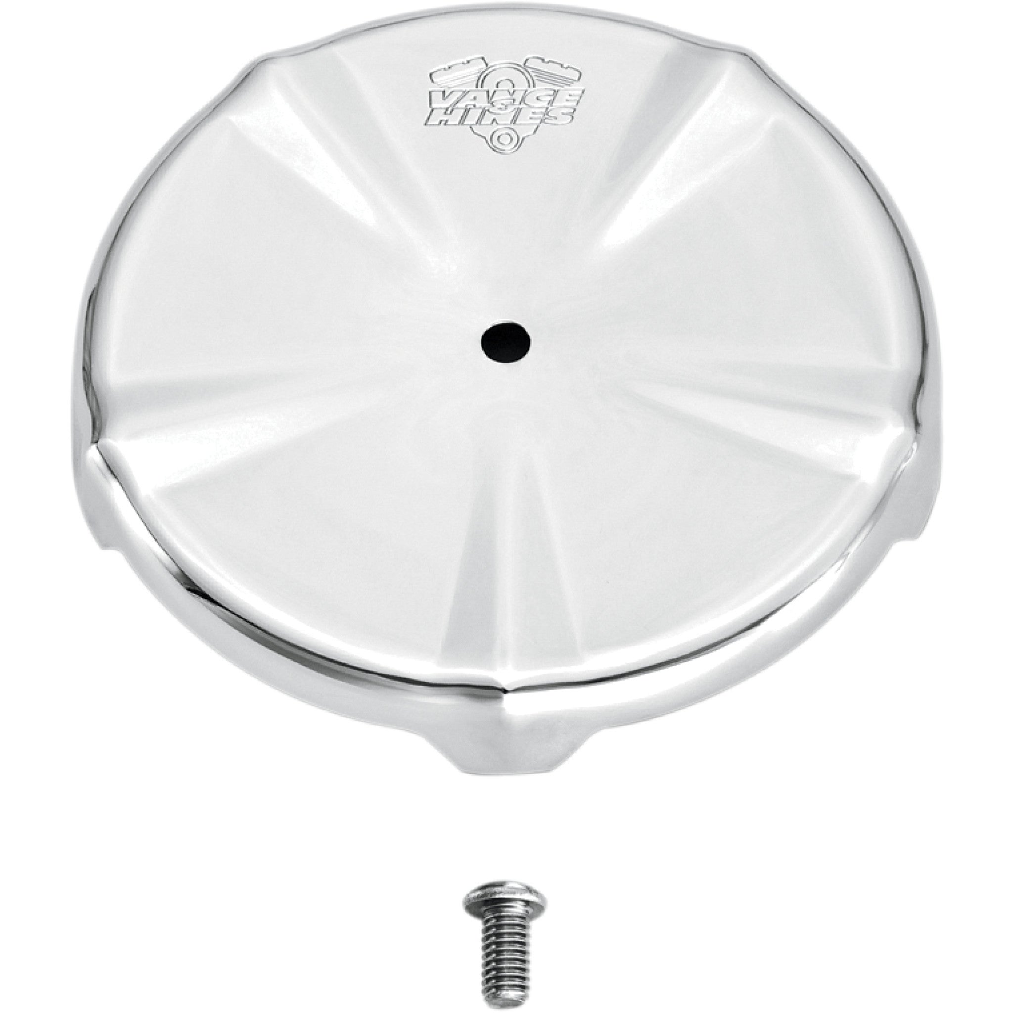 Vance &amp; Hines Naked VO2 Chrome Air Filter Skull Cap