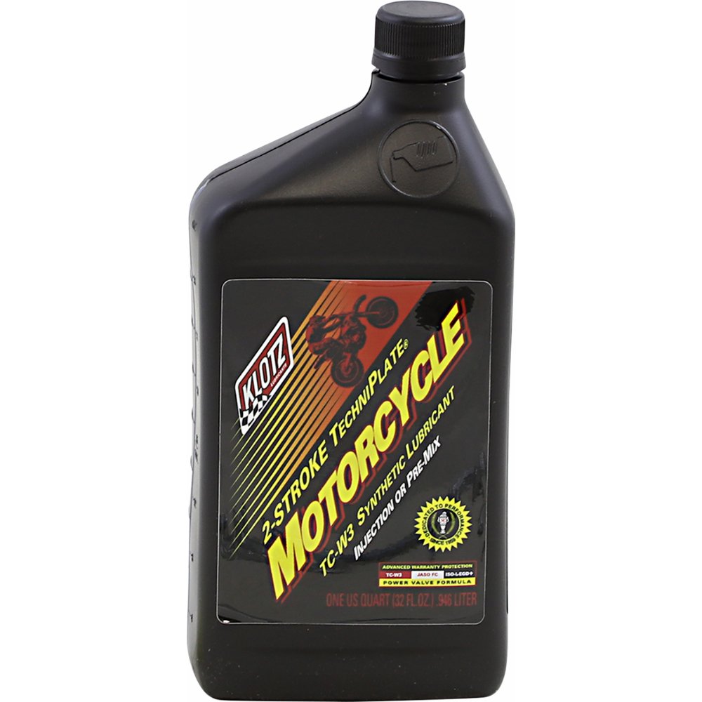 Lubrifiant synthétique Klotz 2T TechniPlate TC-W3, 946 ml
