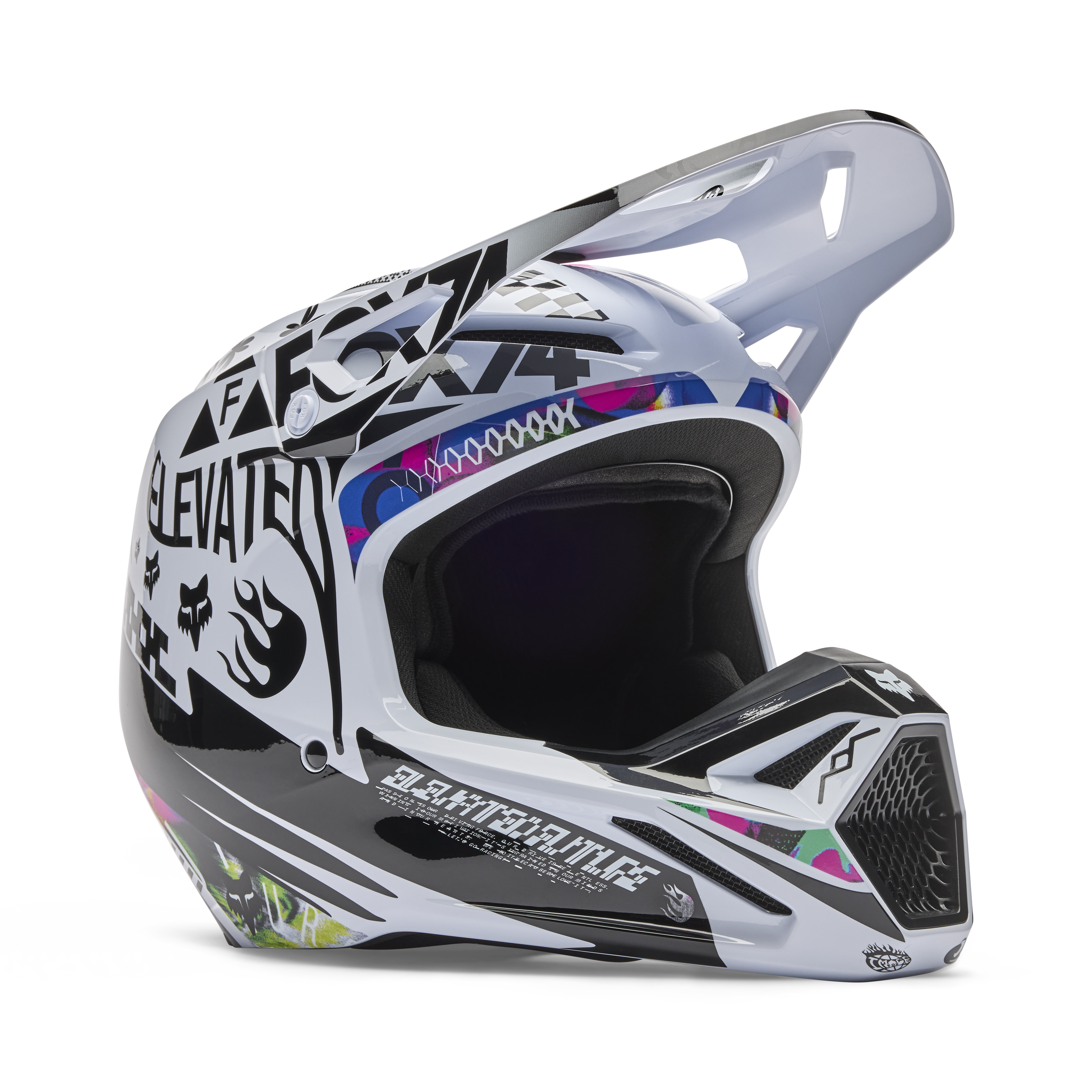 Casque Fox Racing V1 Image Cosmo MX