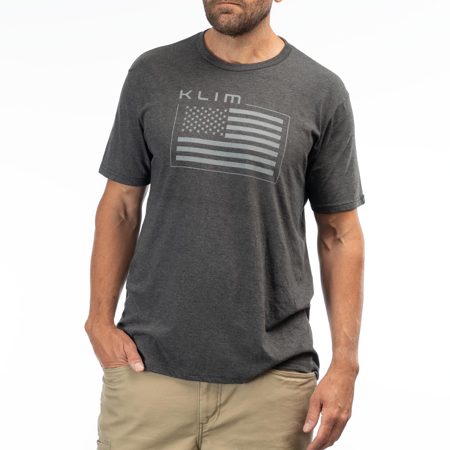 Klim Patriot Klim Flag Tri-Blend Tee