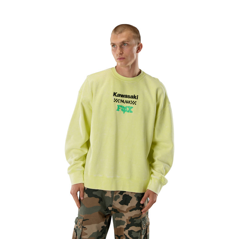 Fox Racing Kawasaki Fleece Crew