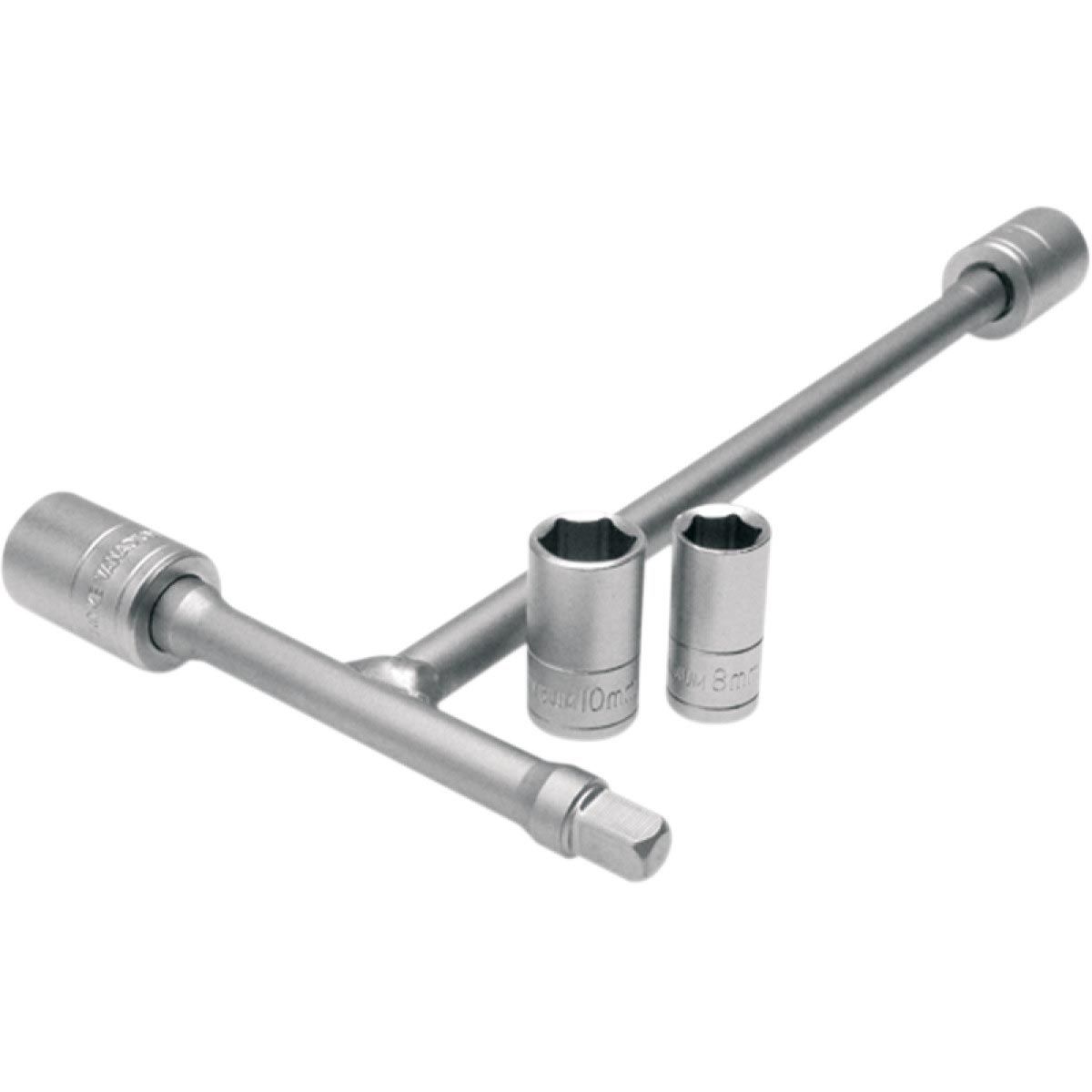 Motion Pro Tri-Drive Mini T-Handle Kit, 1/4" with Sockets