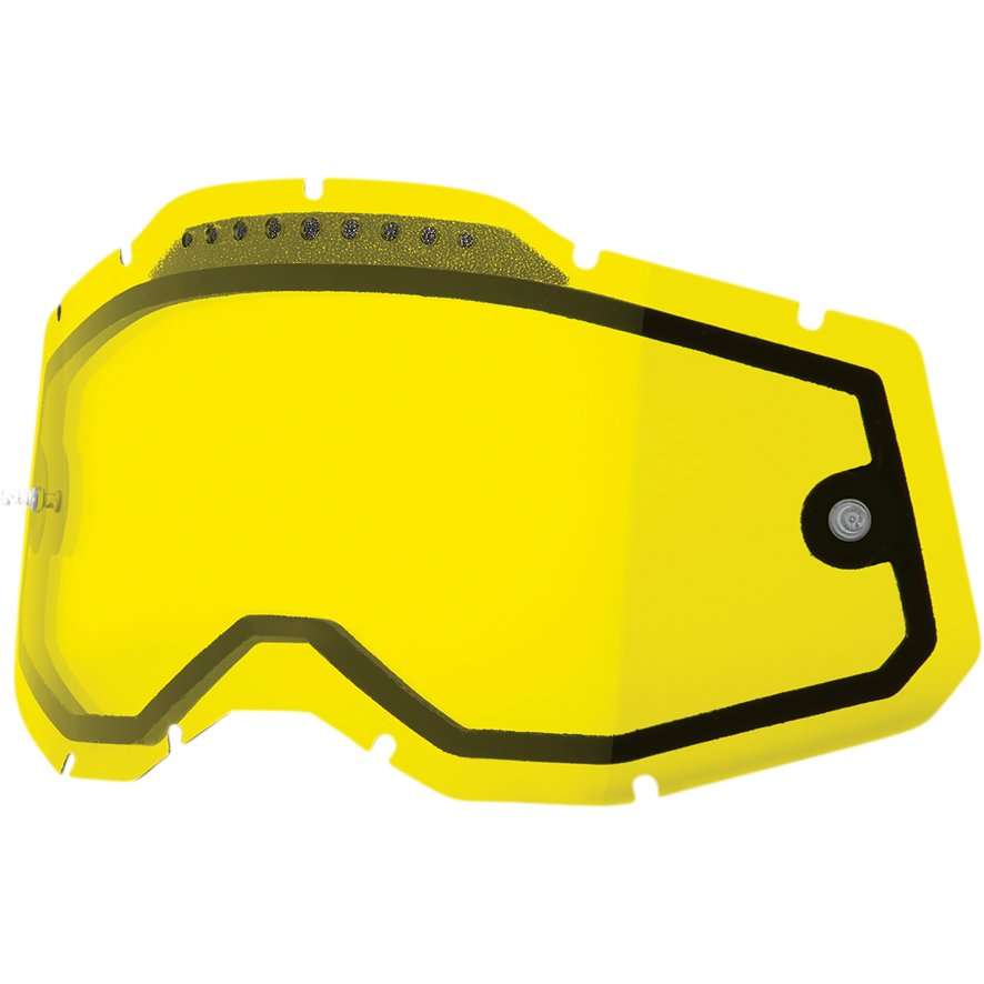 100% Dual Pane Lens for Racecraft 2.0/Accuri 2.0/Strata 2.0 MX Goggle