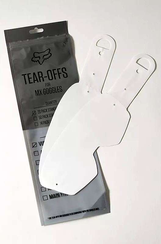 Tear-Offs laminés Fox Racing pour lunettes Airspace II/Main II
