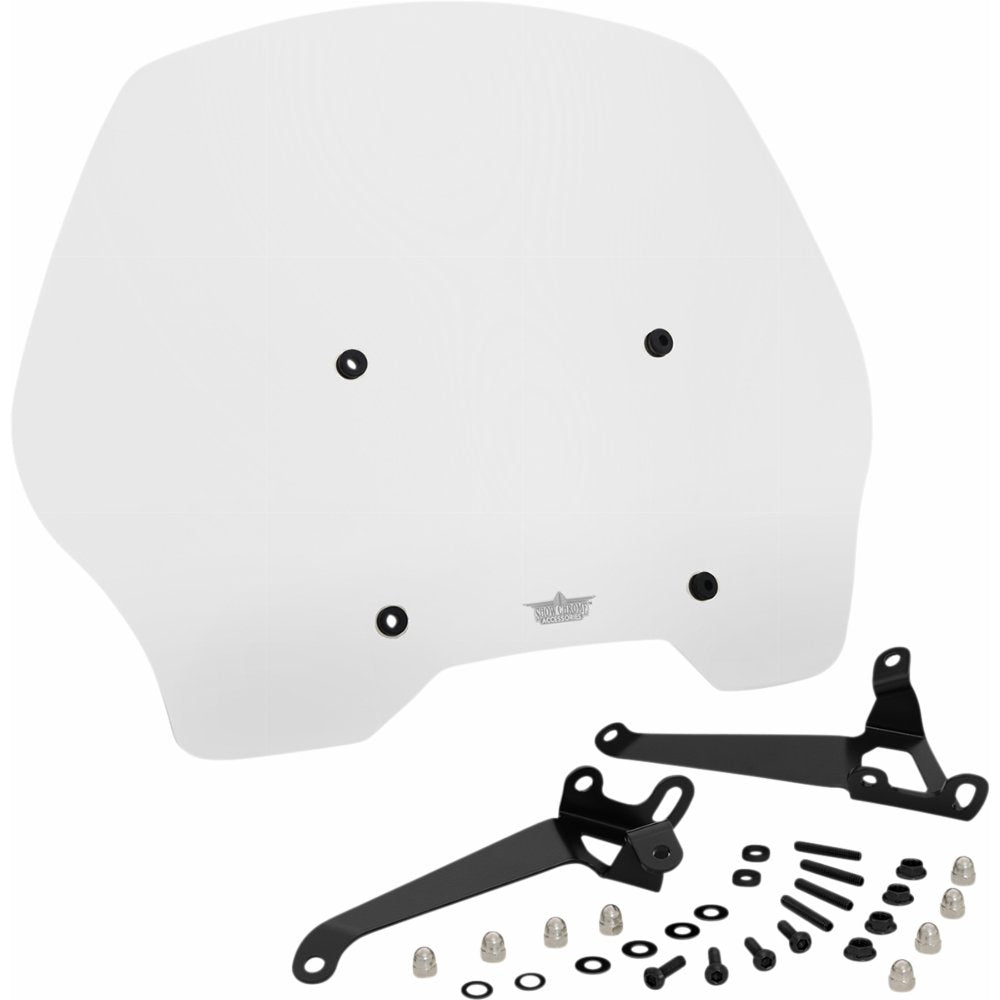 Show Chrome Adjustable Windshield for Can-Am Ryker