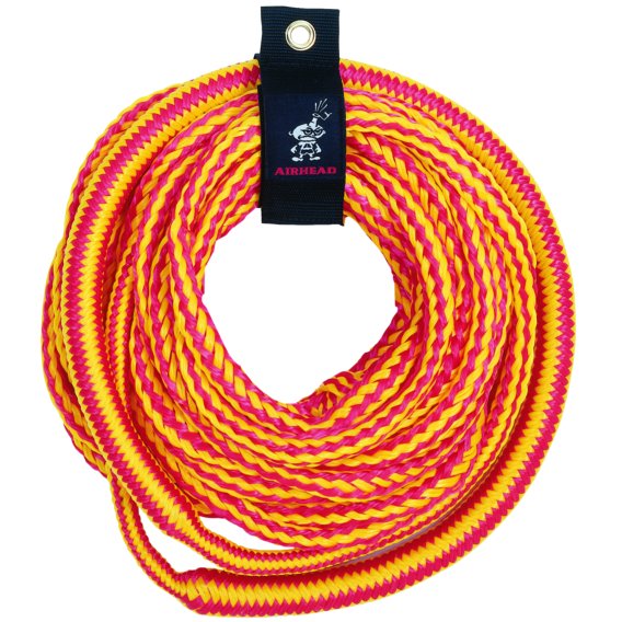 Corde de remorquage élastique Airhead pour 4 personnes pour tubing, 50 pi