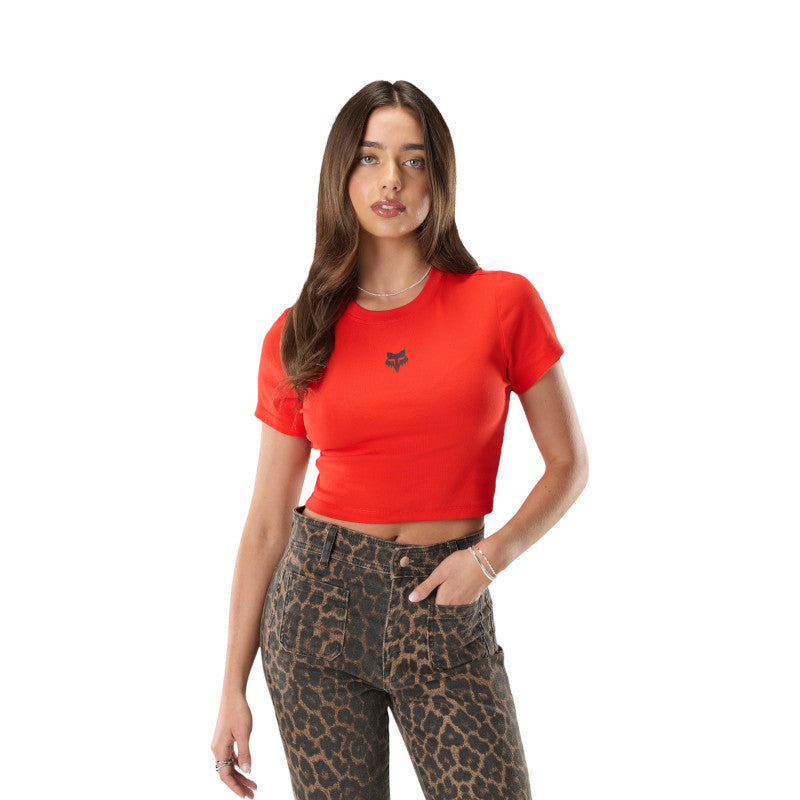 Fox Racing Women's Fox Head Rib Baby Tee
