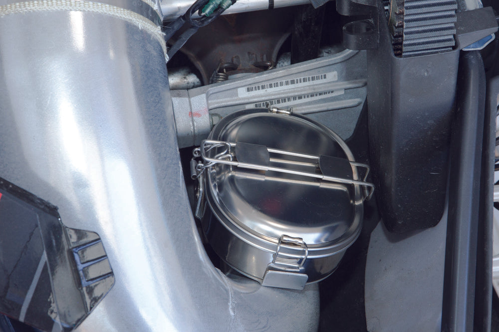 Sports Parts Inc. Stainless Steel Muffler Cooker