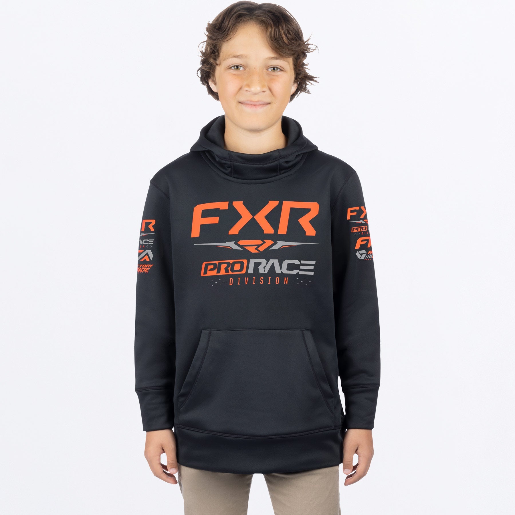 FXR Youth Race Division Tech Pullover Hoodie