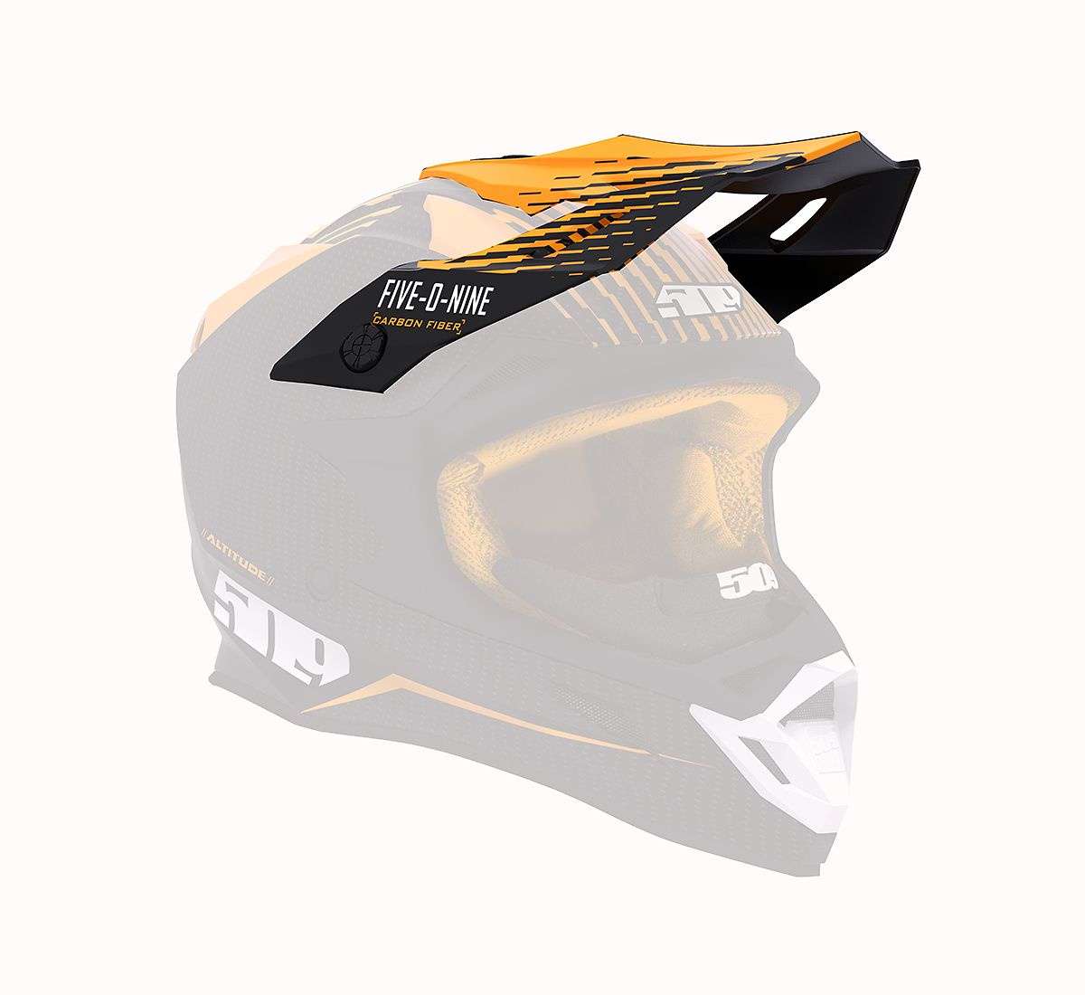 Visière 509 pour casque de ski Altitude Carbon