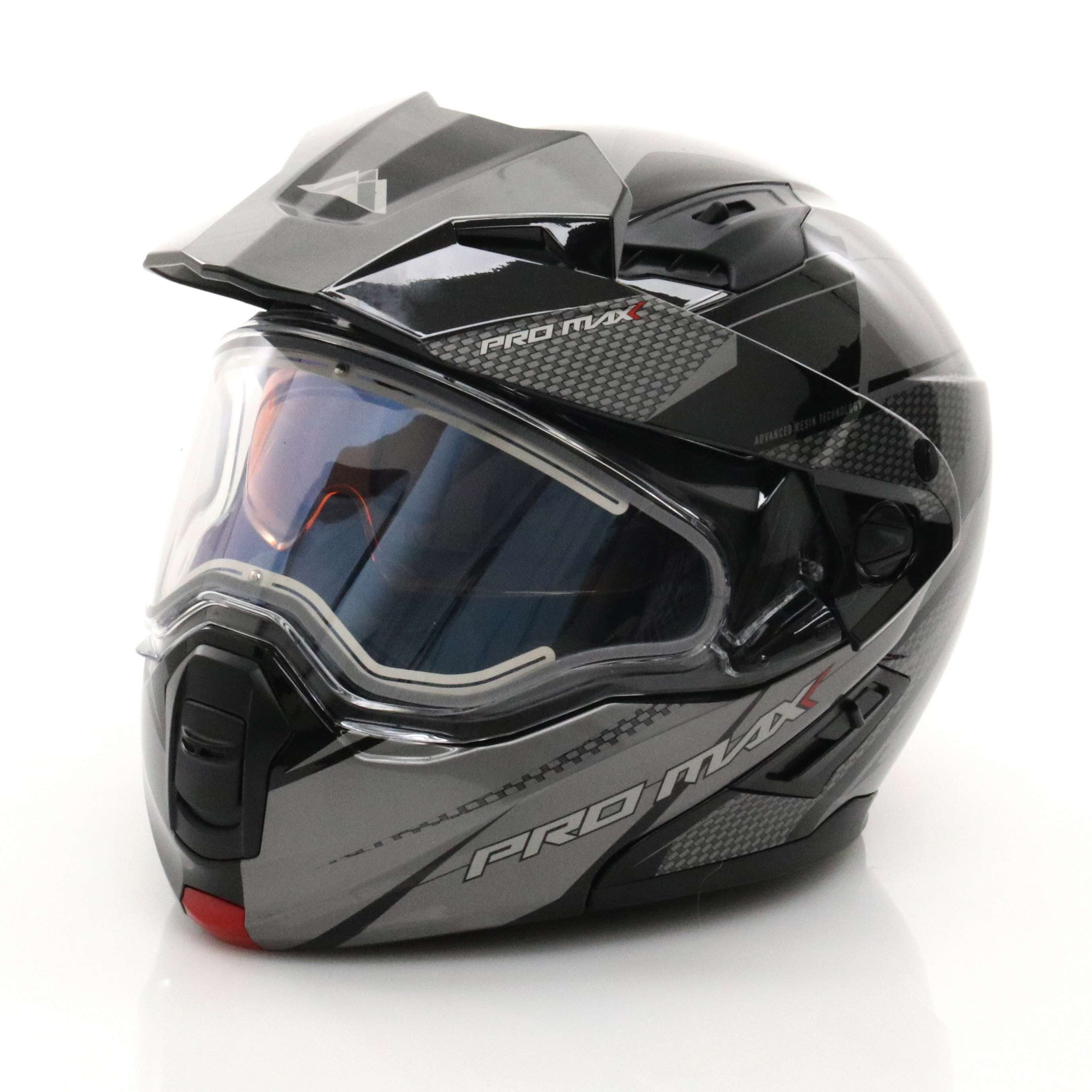 Pro Max PX-Evo Modular Snowmobile Helmet with Electric Lens