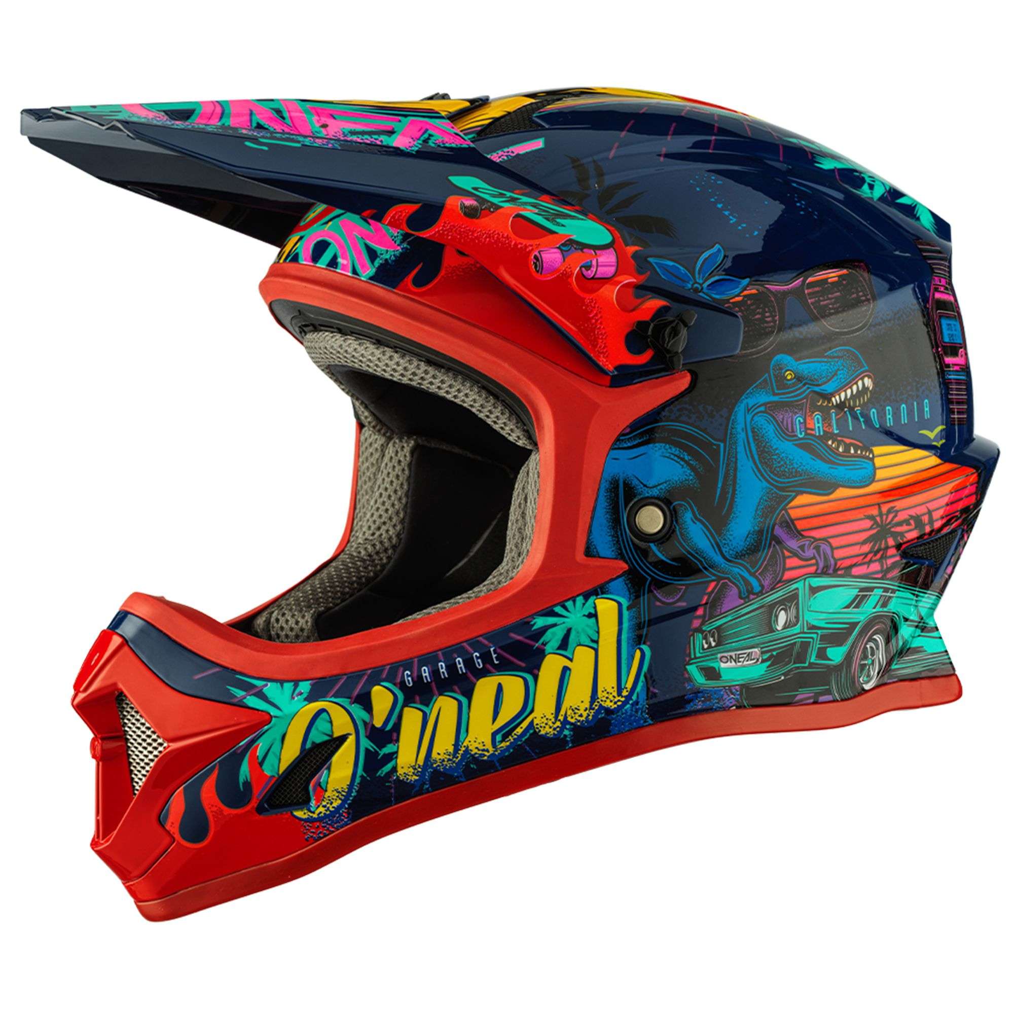 O&#39;Neal Youth 1 Series Rex MX Helmet