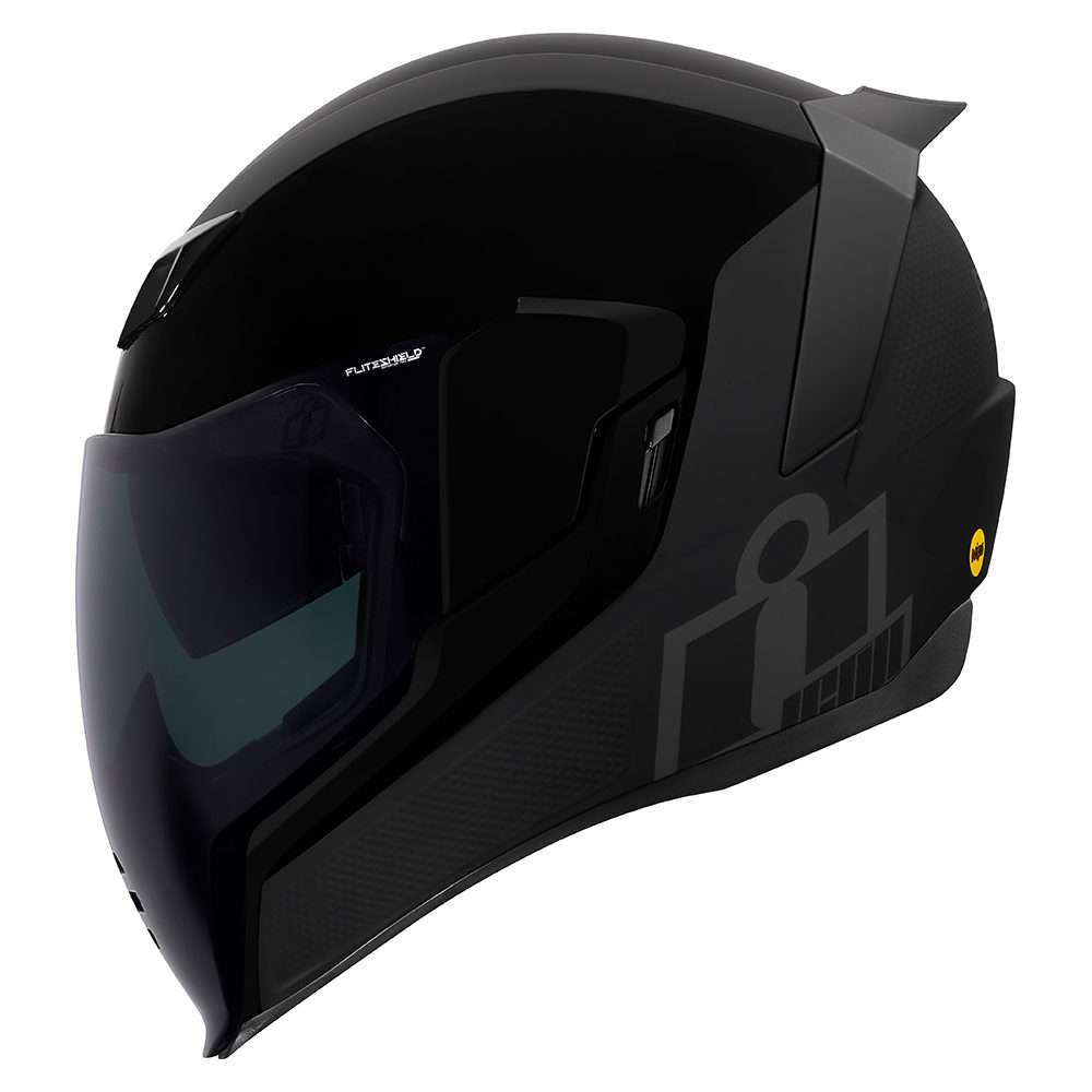 Icon Airflite Stealth MIPS Motorcycle Helmet (Closeout)