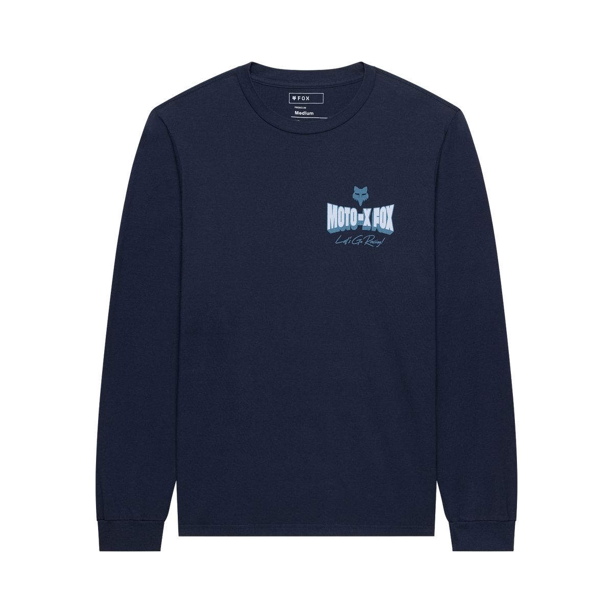 Fox Racing Go Race 195 Original Long Sleeve Tee