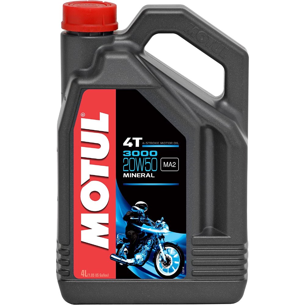 Huile minérale Motul 3000 4T 20W50