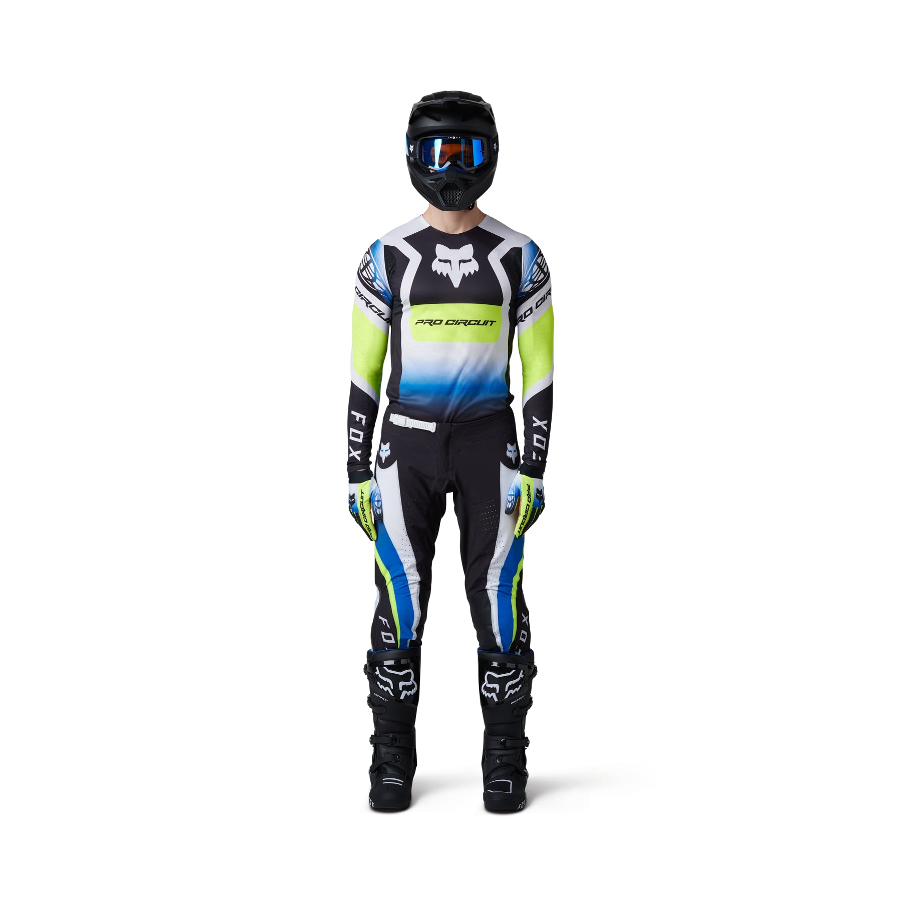 Maillot Fox Racing Flexair Pro Circuit Foyl LE MX (Liquidation)