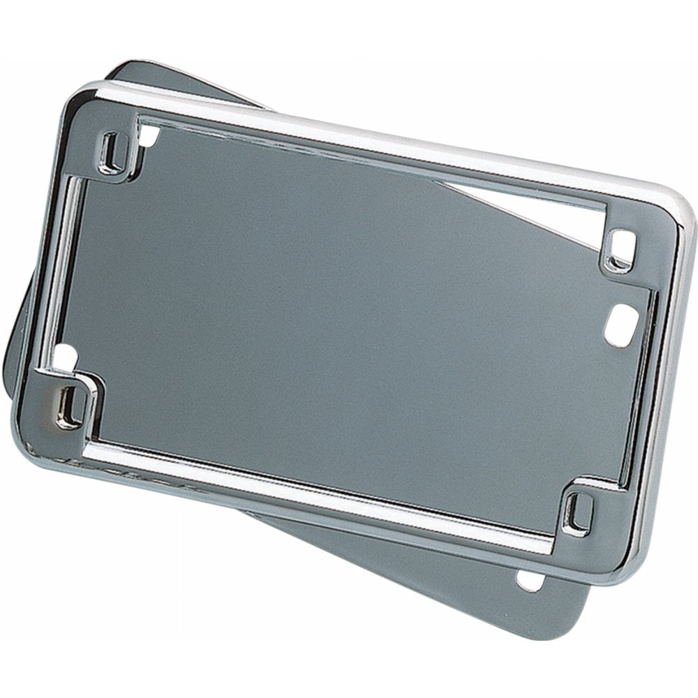 Cadre et plaque de support pour plaque d'immatriculation de moto Kuryakyn