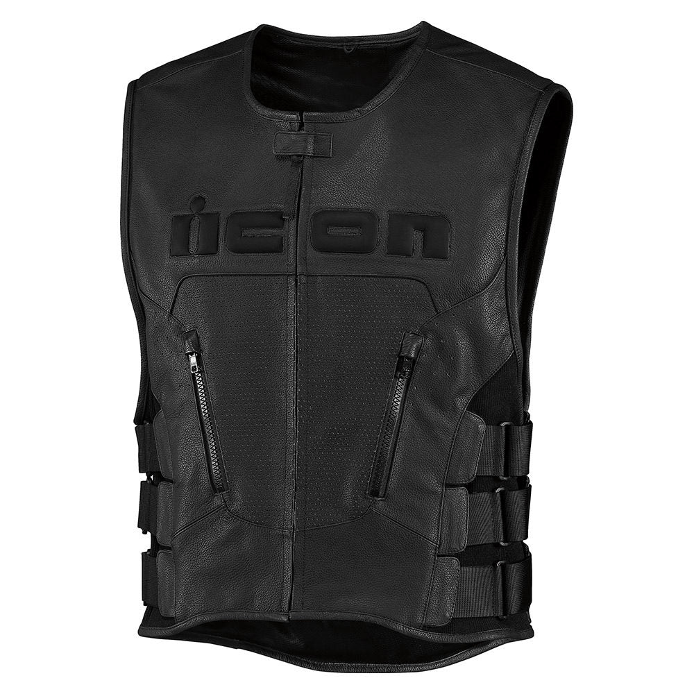 Icon Regulator D30 Leather Vest