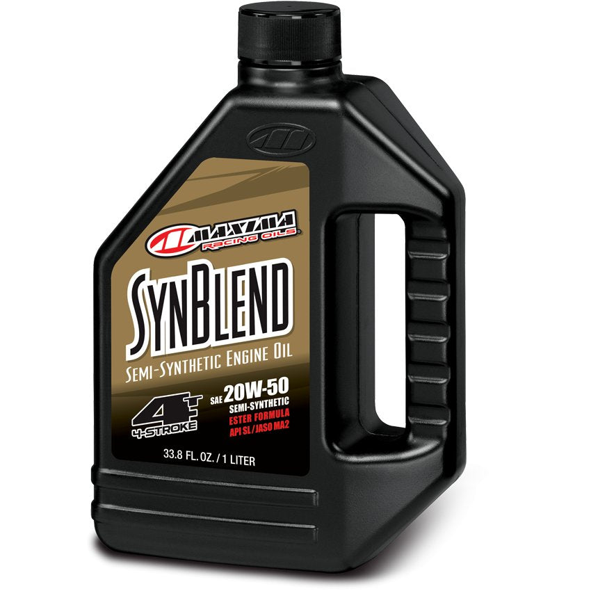 Maxima Syn Blend Semi-Synthetic 4-Stroke Ester Engine Oil