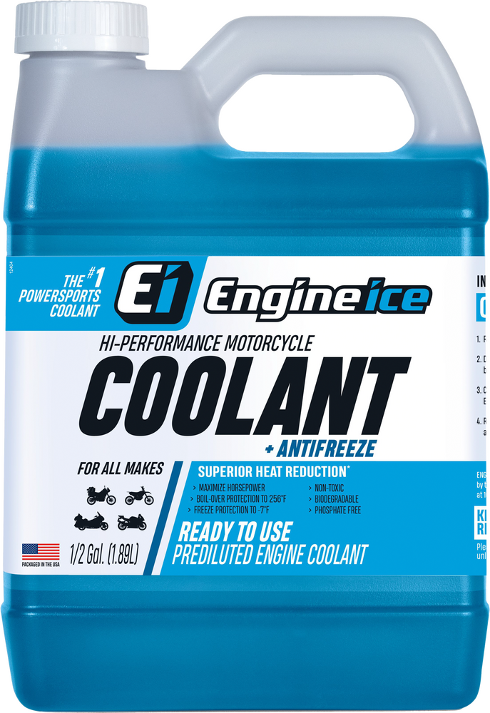 Liquide de refroidissement haute performance pour moto Engine Ice, 1,89 L