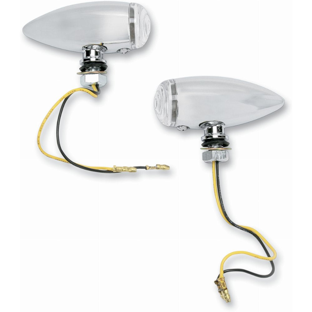 Drag Specialties Chrome Marker Lights