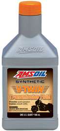 Amsoil Synthetic V-Twin Transmission Fluid, 946mL