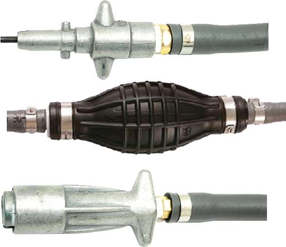 Scepter Fuel Line Assembly for Mercury with Cast Aluminum Tank Fitting