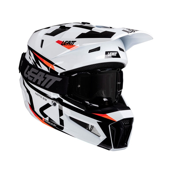 Leatt 3.5 V25 MX Helmet with Goggle